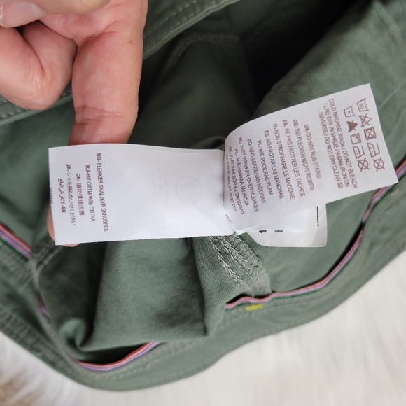 Boden Forest Green Walking Shorts SZ 14 - Picture 5 of 14